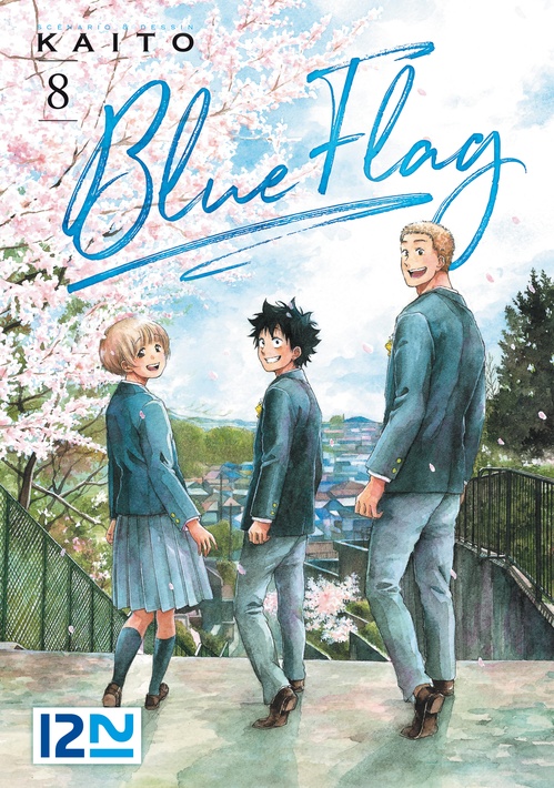 Couverture ebook de Blue Flag - tome 8, de Kaito