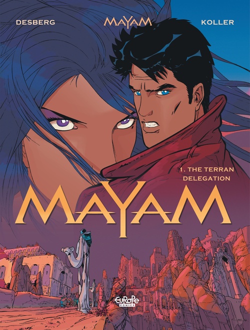 ebook cover of Mayam - Volume 1 - The Terran Delegation, by Stephen Desberg