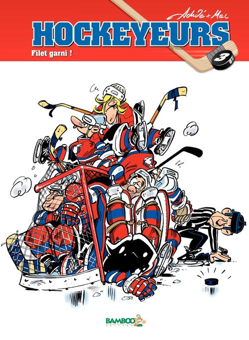 Couverture ebook de Les Hockeyeurs - Tome 3, de Achdé, Mél