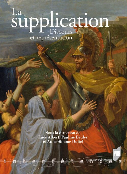 ebook cover of La supplication, by Luce Albert, Pauline Bruley, Anne-simone Dufief