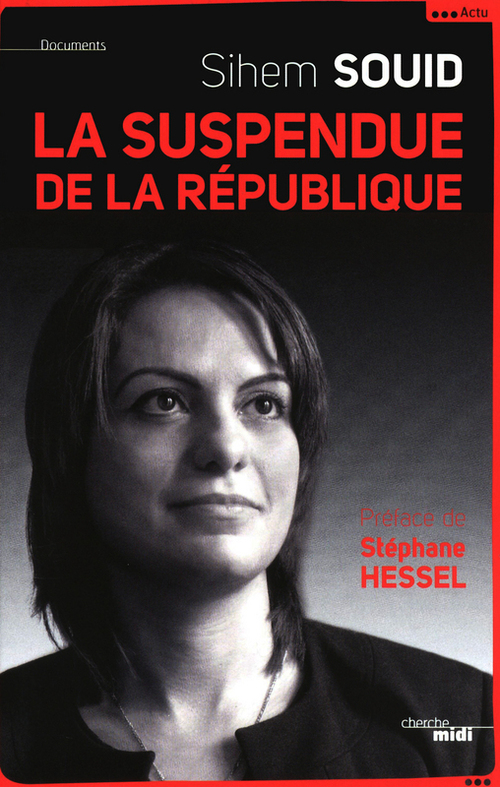 Couverture ebook de La suspendue de la République, de Sihem Souid
