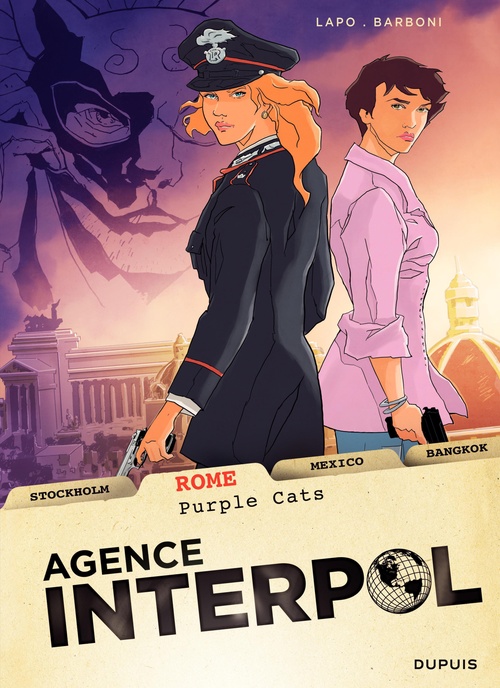 ebook cover of Agence Interpol - Rome, by Thilde Barboni, Alessio Lapo