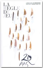 Couverture ebook de La règle du jeu n°44, de Revue La Regle Du Jeu