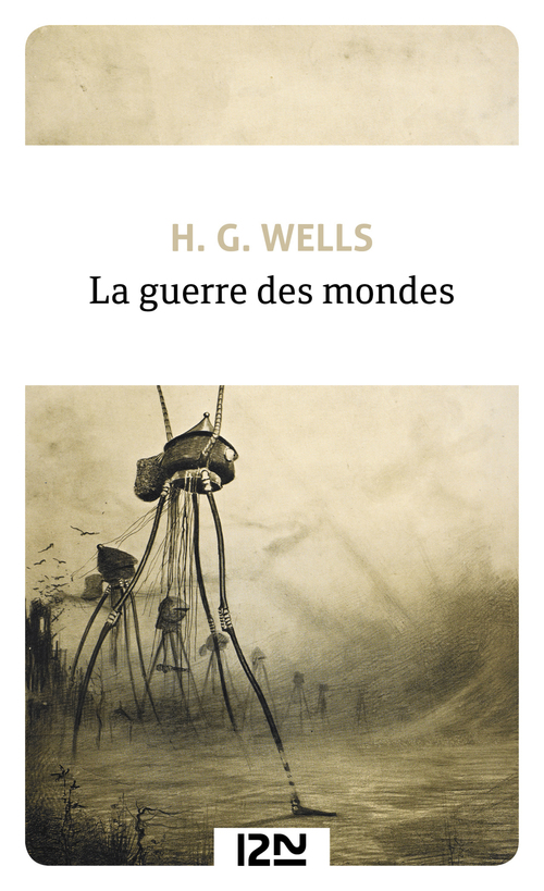 ebook cover of La Guerre des mondes, by H. G. Wells, Henry-D Davray
