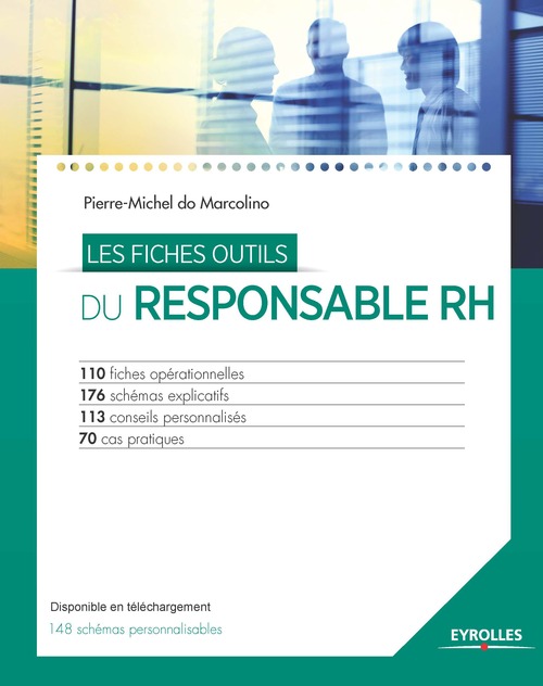 Couverture ebook de Les fiches outils du responsable RH, de Pierre-michel do Marcolino