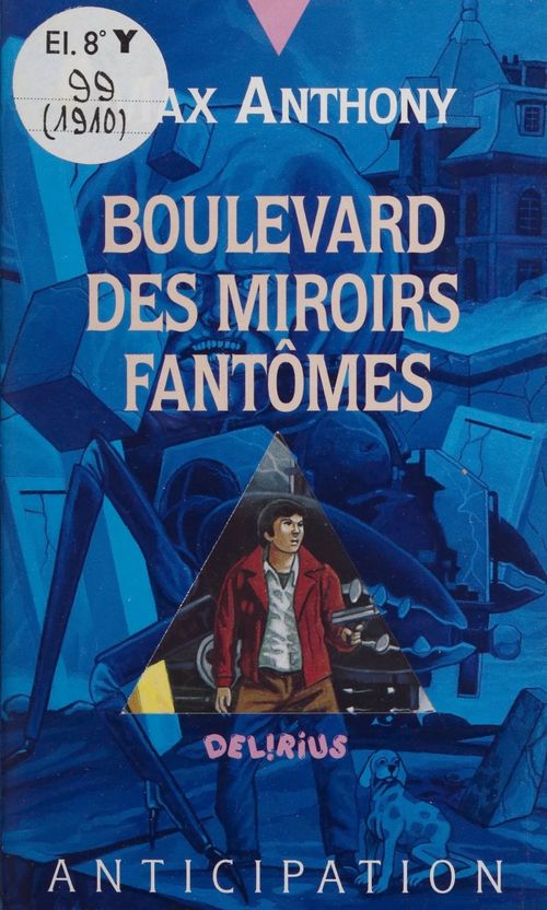 ebook cover of Boulevard des miroirs fantômes, by Max Anthony