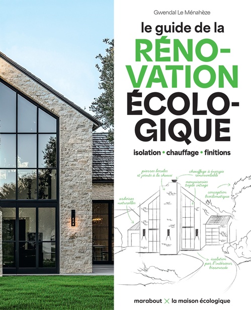 Couverture ebook de Le guide de la rénovation écologique, de Gwendal Le Ménahèze