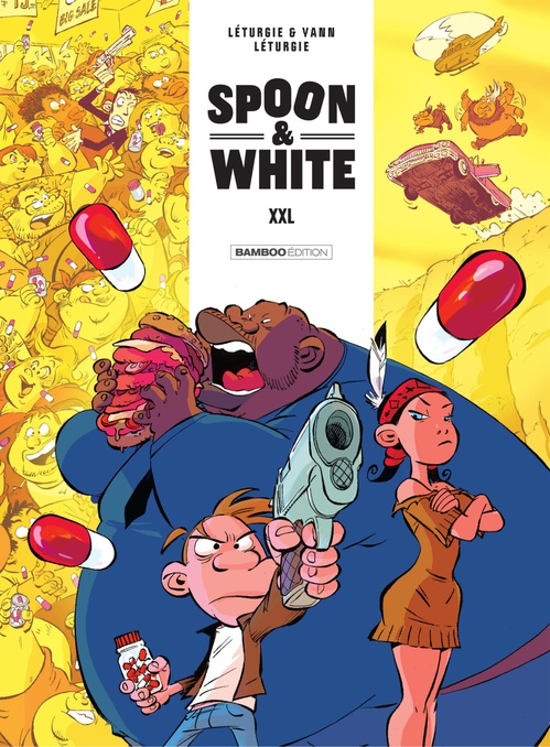 Couverture ebook de Spoon & White - Tome 6 - XXL, de Jean Léturgie, Yann