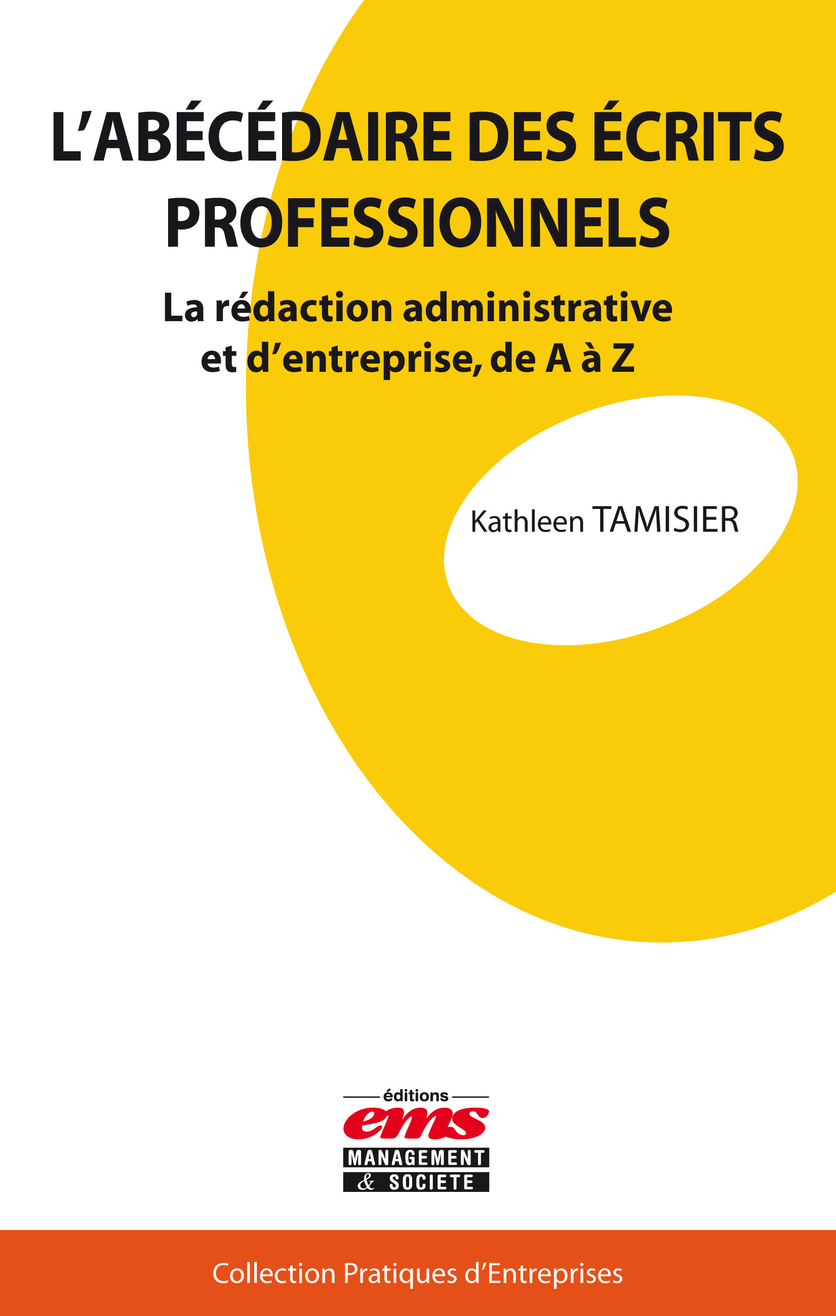 Couverture ebook de L'abécédaire des écrits professionnels, de Kathleen Tamisier