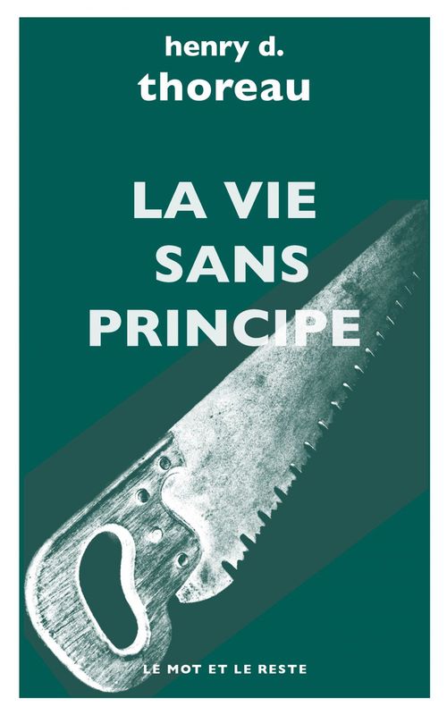 Couverture ebook de La Vie sans principe, de Henry D. Thoreau