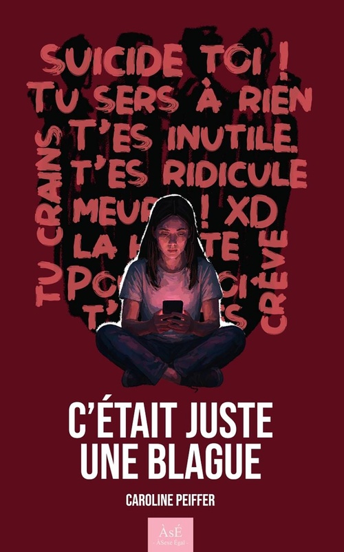 Couverture ebook de C'était juste une blague, de Caroline Peiffer