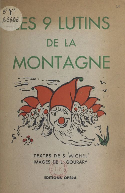 ebook cover of Les neuf lutins de la montagne, by Simonne Michel