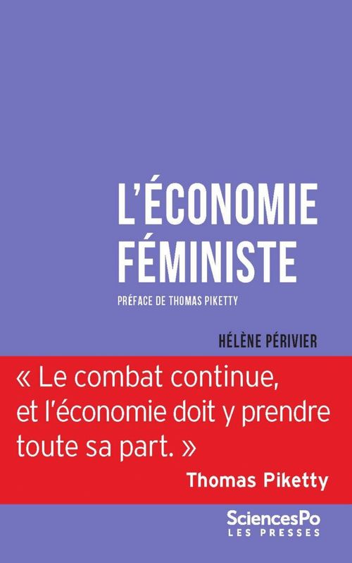 Couverture ebook de L'économie féministe, de Hélène Périvier