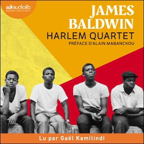 audiobook cover of Harlem Quartet, by James Baldwin