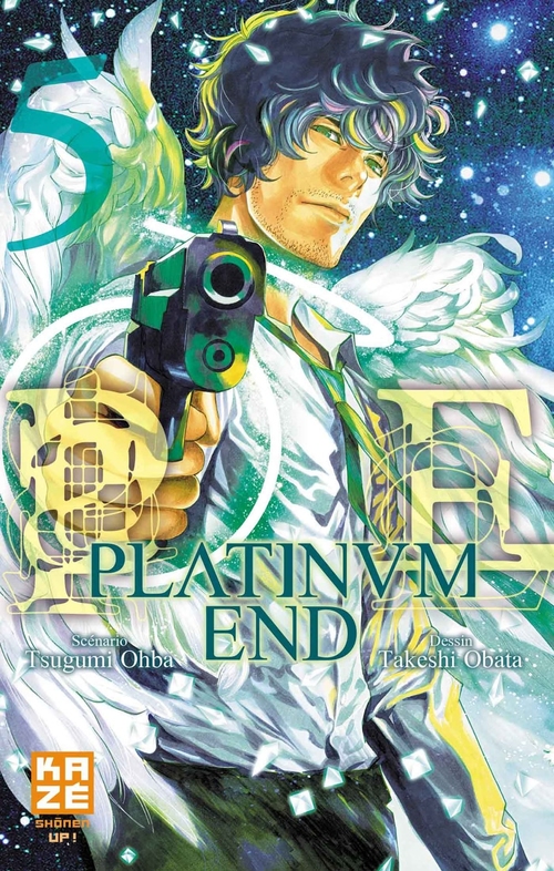 Couverture ebook de Platinum End T05, de Tsugumi Ohba, Takeshi Obata