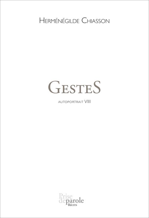 ebook cover of GesteS, by Chiasson Hermenegild