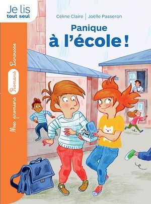 Couverture ebook de Panique à l'école, de Céline Claire
