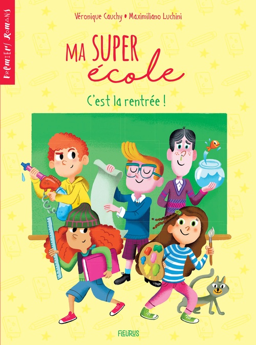 ebook cover of C'est la rentrée !, by Maximiliano Luchini, Véronique Cauchy