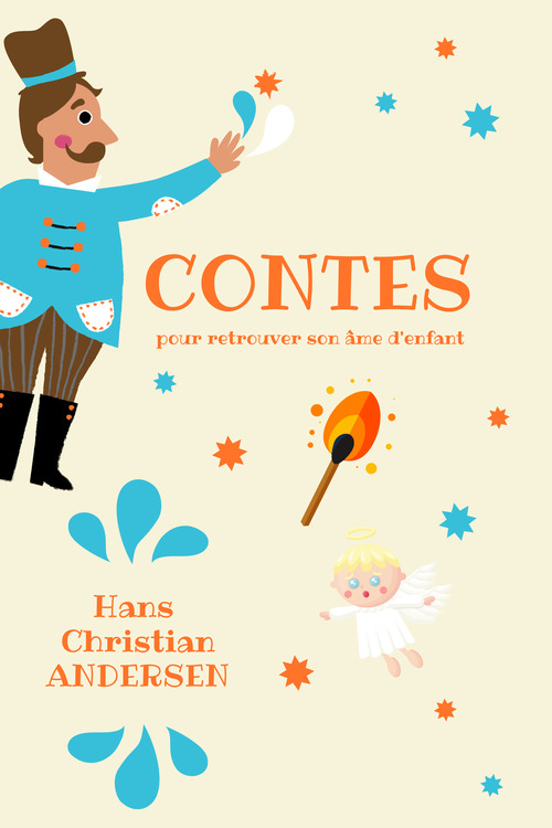 ebook cover of Contes, by Hans Christian Andersen