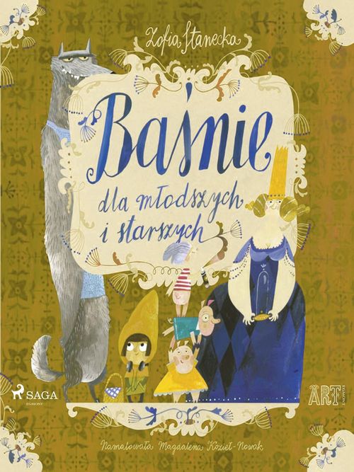 Couverture ebook de Ba´snie dla mlodszych i starszych: Ksiezniczka na ziarnku grochu, de Zofia Stanecka