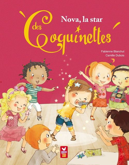 Couverture ebook de Nova la star des Coquinettes, de Fabienne Blanchut