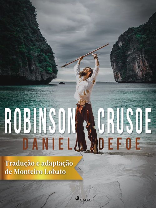 Couverture ebook de Robinson Crusoe, de Daniel Defoe
