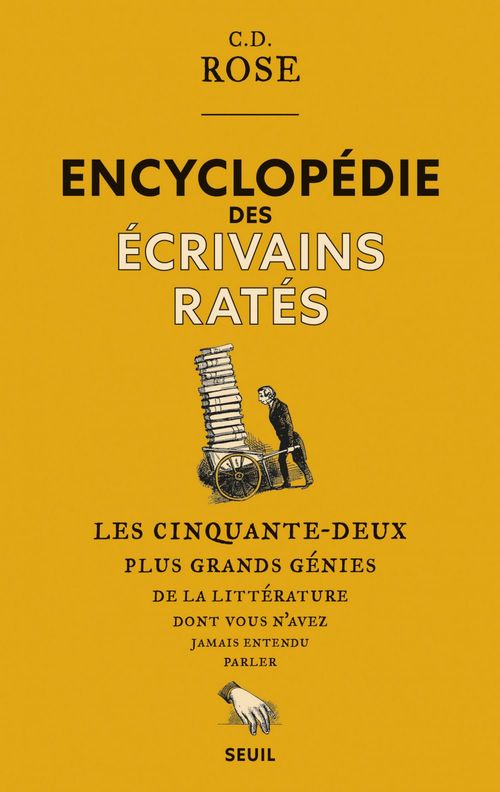 Couverture ebook de Encyclopédie des écrivains ratés, de C. D. Rose
