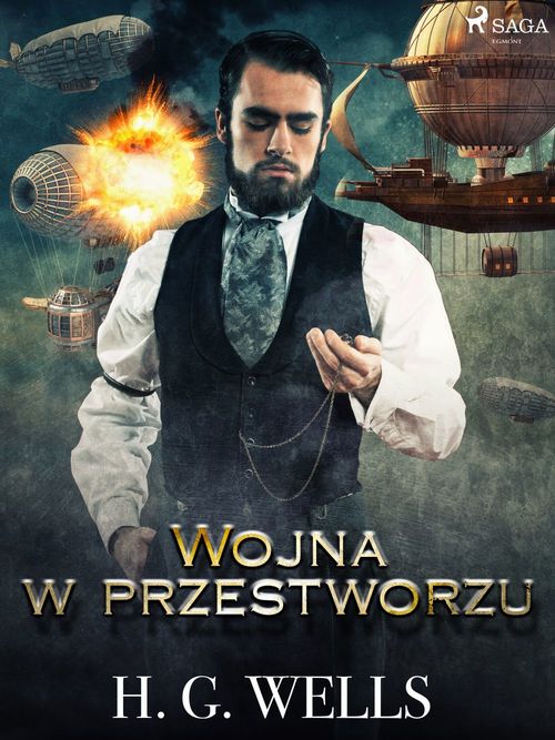 Couverture ebook de Wojna w przestworzu, de H. G. Wells