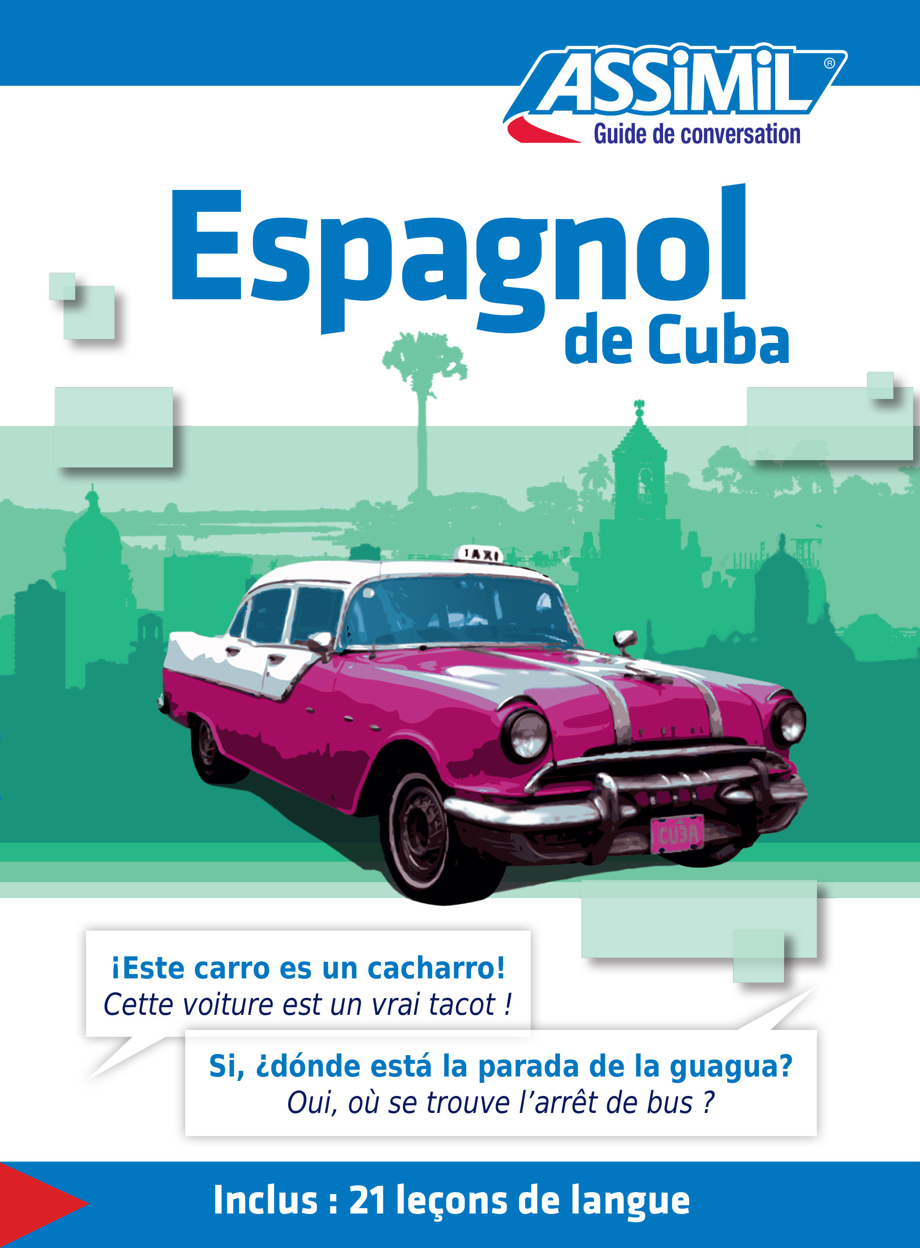 Couverture ebook de Espagnol de Cuba - Guide de conversation, de Ilse Rubio-longin
