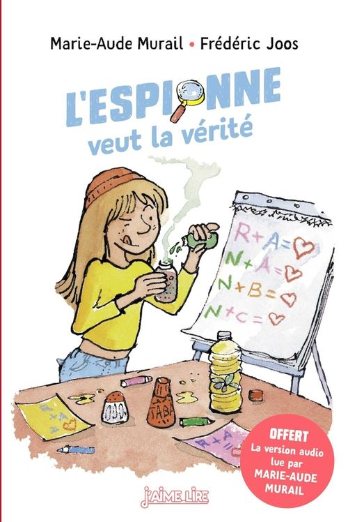 ebook cover of L'espionne veut la vérité, by Marie-Aude Murail