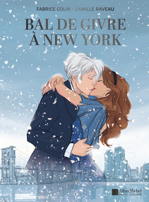 ebook cover of Bal de givre à New York, by Camille Raveau
