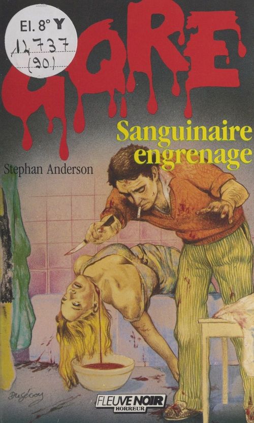 Couverture ebook de Sanguinaire engrenage, de Stephan Anderson