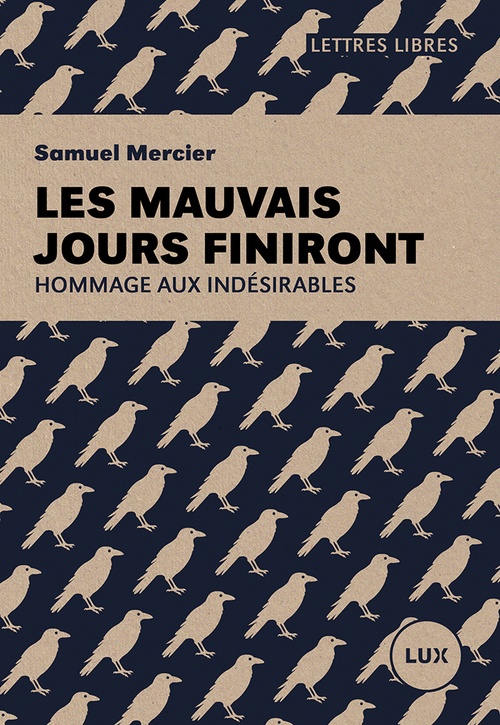 ebook cover of Les mauvais jours finiront, by Samuel Mercier