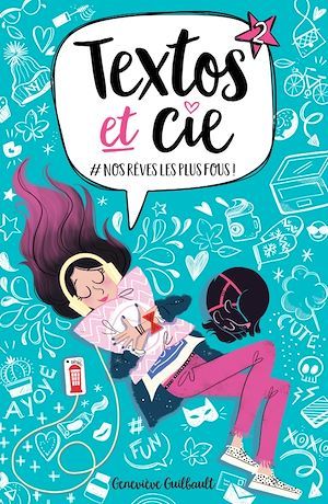 Couverture ebook de Textos et Cie T02, de Geneviève Guilbault
