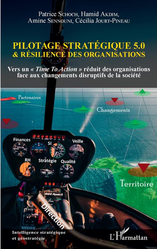 Couverture ebook de Pilotage stratégique 5.0 et résilience des organisations, de Schoch/Akdim