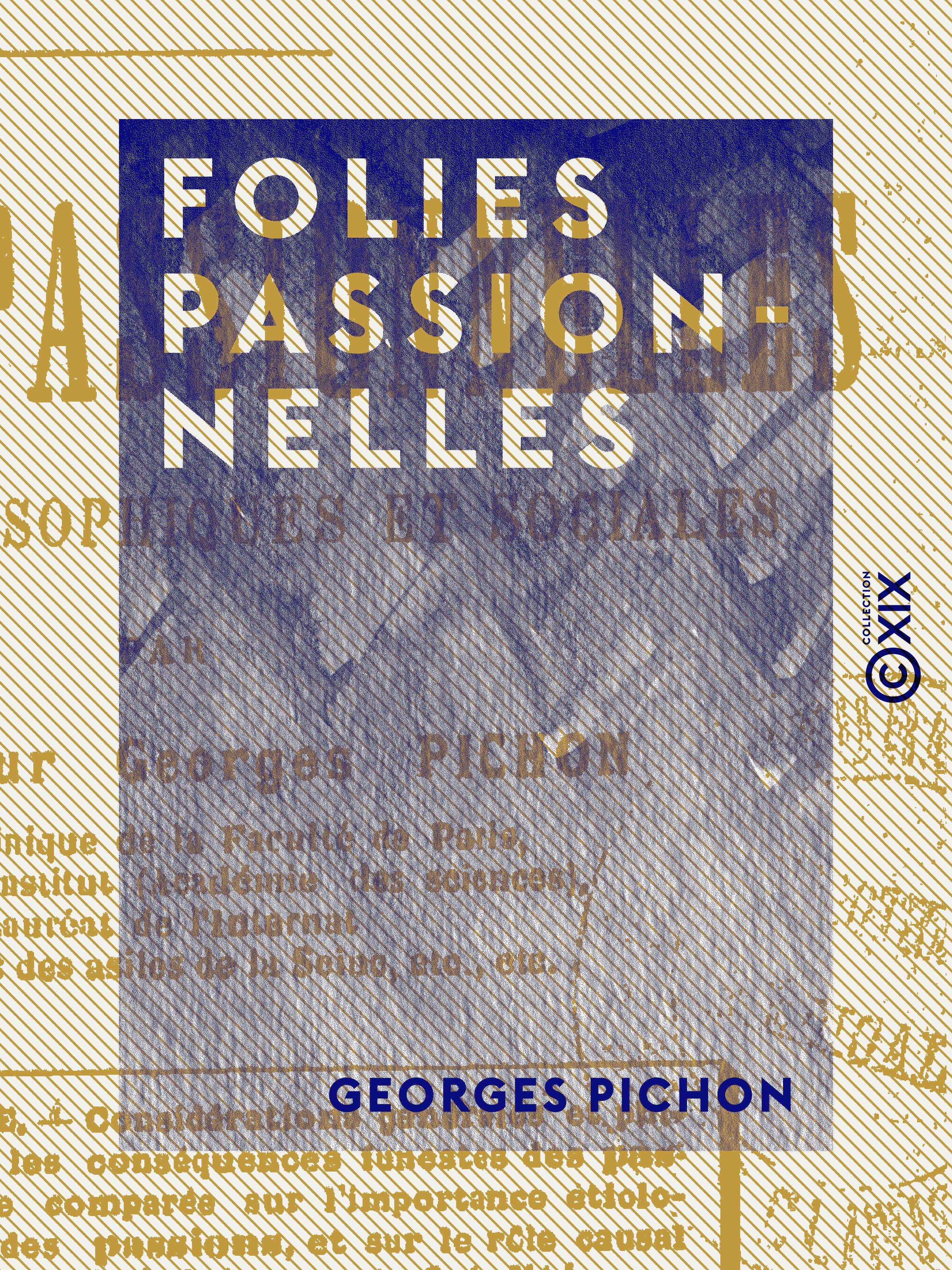 ebook cover of Folies passionnelles, by Georges Pichon