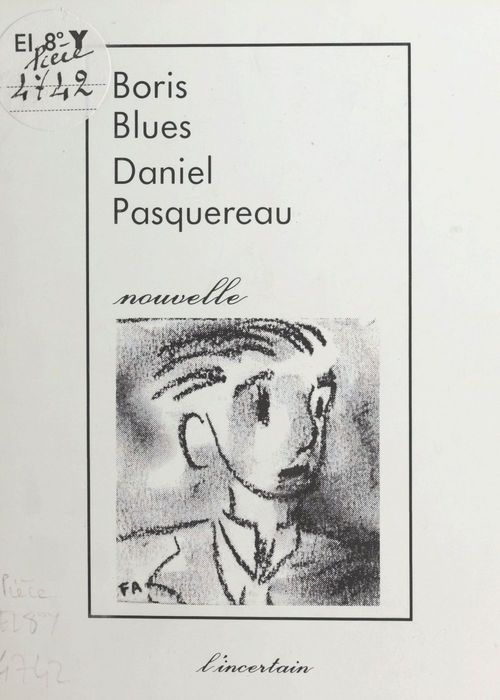Couverture ebook de Boris blues, de Daniel Pasquereau