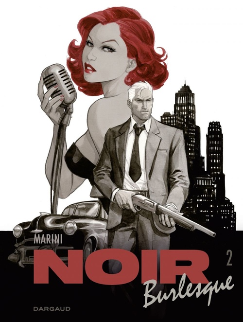 ebook cover of Noir burlesque - Tome 2, by Enrico Marini