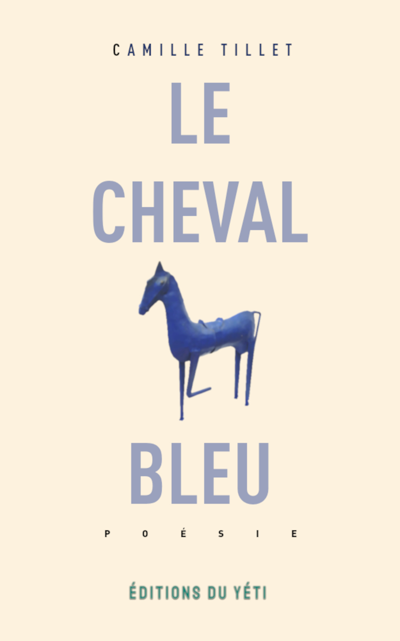 Couverture ebook de Le Cheval bleu, de Camille Tillet