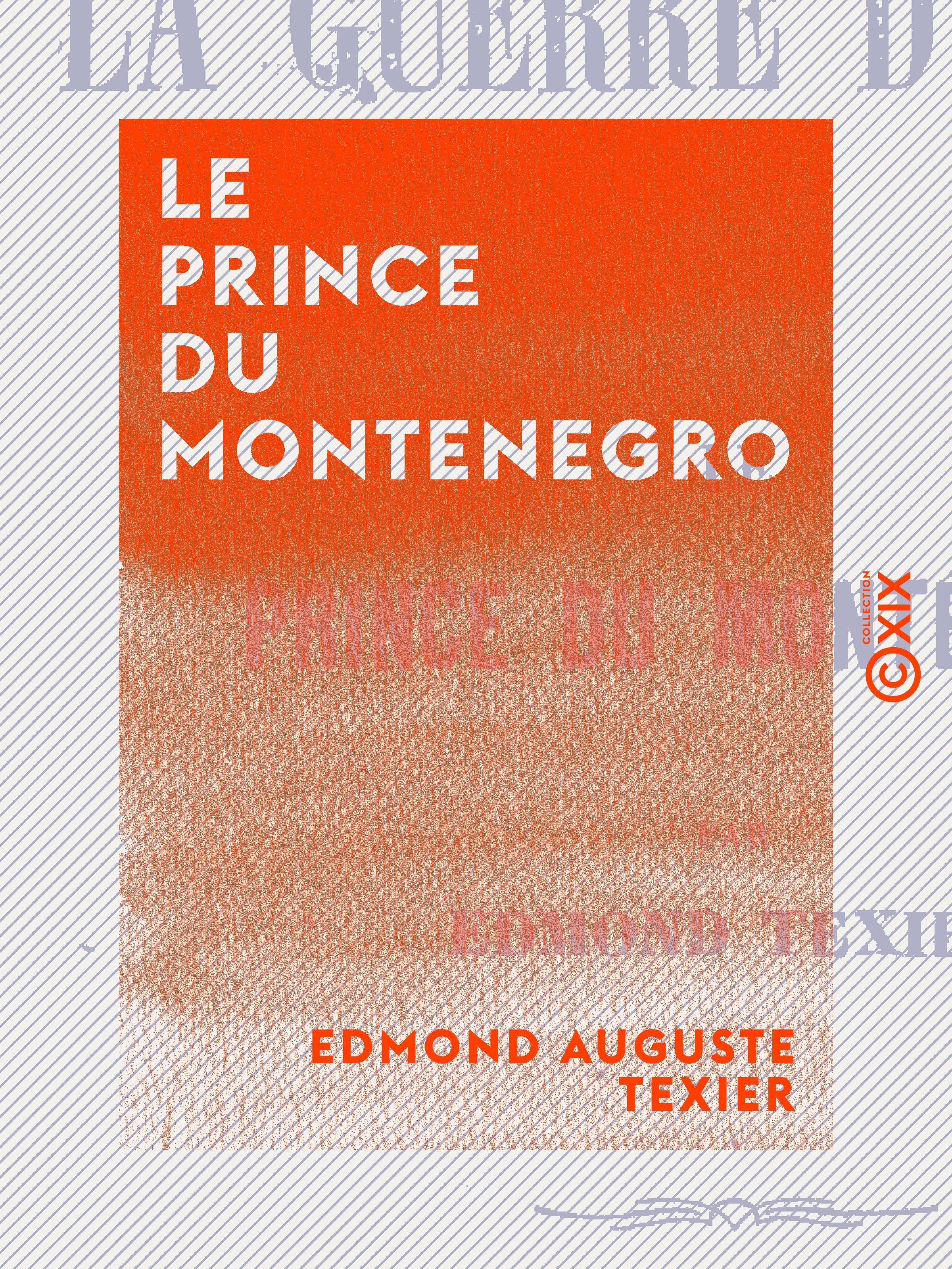 ebook cover of Le Prince du Montenegro, by Edmond Auguste Texier
