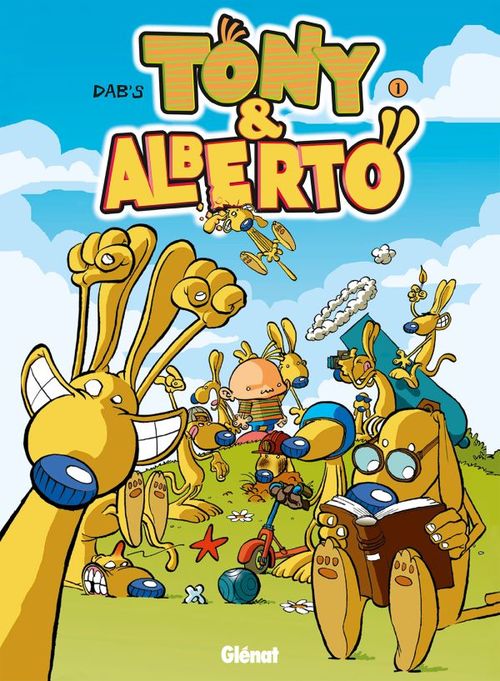 Couverture ebook de Tony et Alberto - Tome 01, de Dab's