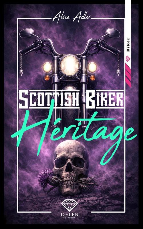 Couverture ebook de Scottish bikers - Tome 1, de Alice Adler