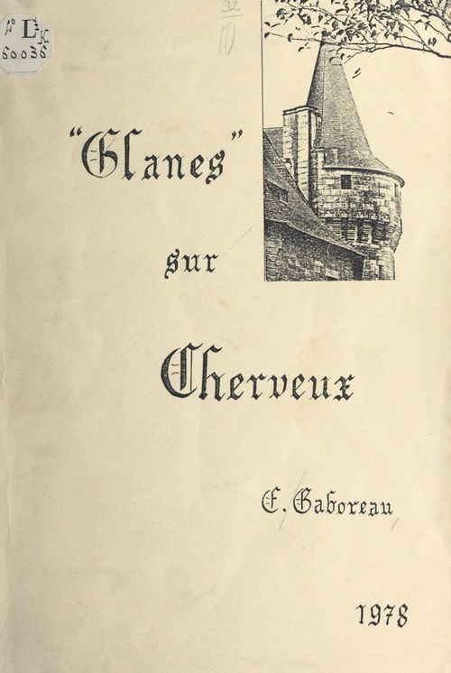 ebook cover of Glanes sur Cherveux, by Etiennette Gaboreau