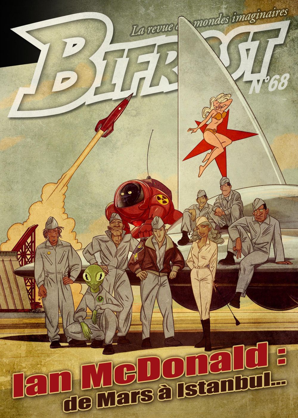 ebook cover of Bifrost n° 68, by Revue Bifrost