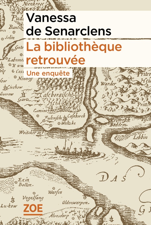Couverture ebook de La bibliothèque retrouvée, de Vanessa de Senarclens