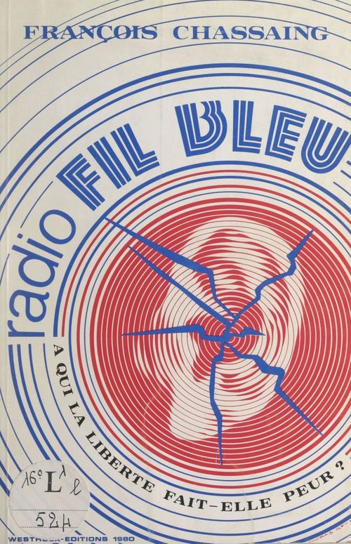 ebook cover of Radio fil bleu, by Francois Chassaing