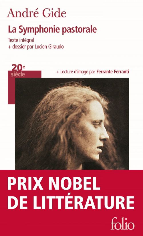 Couverture ebook de La symphonie pastorale, de André Gide