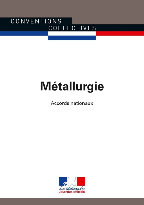 Couverture ebook de Métallurgie, de Journaux officiels