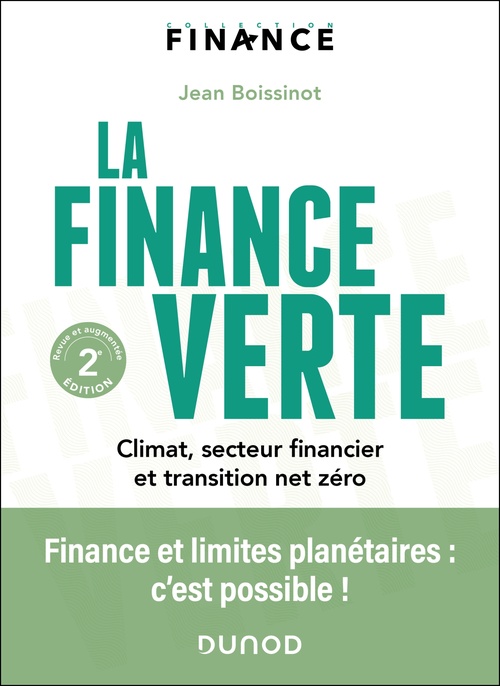 ebook cover of La finance verte - 2e éd., by Jean Boissinot