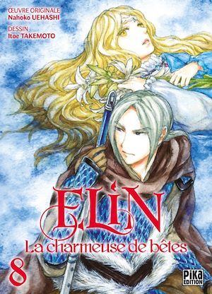 Couverture ebook de Elin, la charmeuse de bêtes T08, de Nahoko Uehashi, Itoe Takemoto